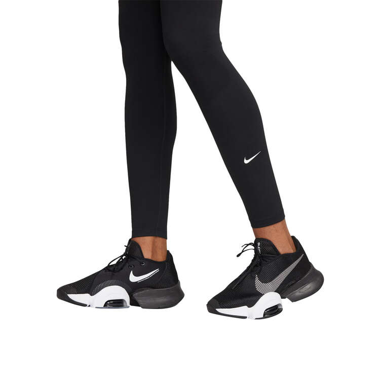 Nike One Womens High-Rise Tights Black XS - Black slider