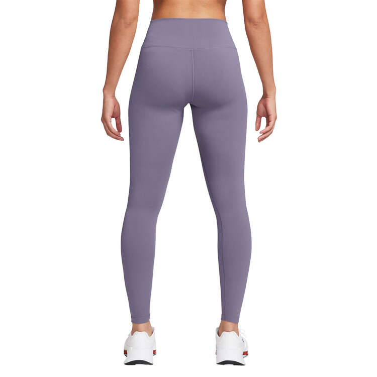 Nike One Womens High Waisted Full Length Tights - Purple slider