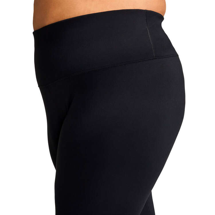 Nike One Womens High-Waisted Tights - Black slider