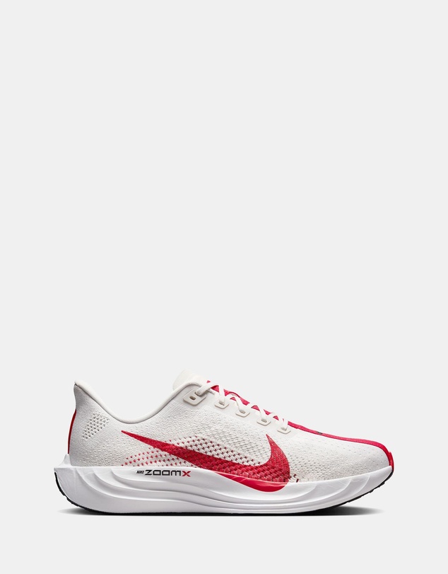 Nike Pegasus Plus - Men's Running Shoes - Platinum Tint, University Red & Phantom