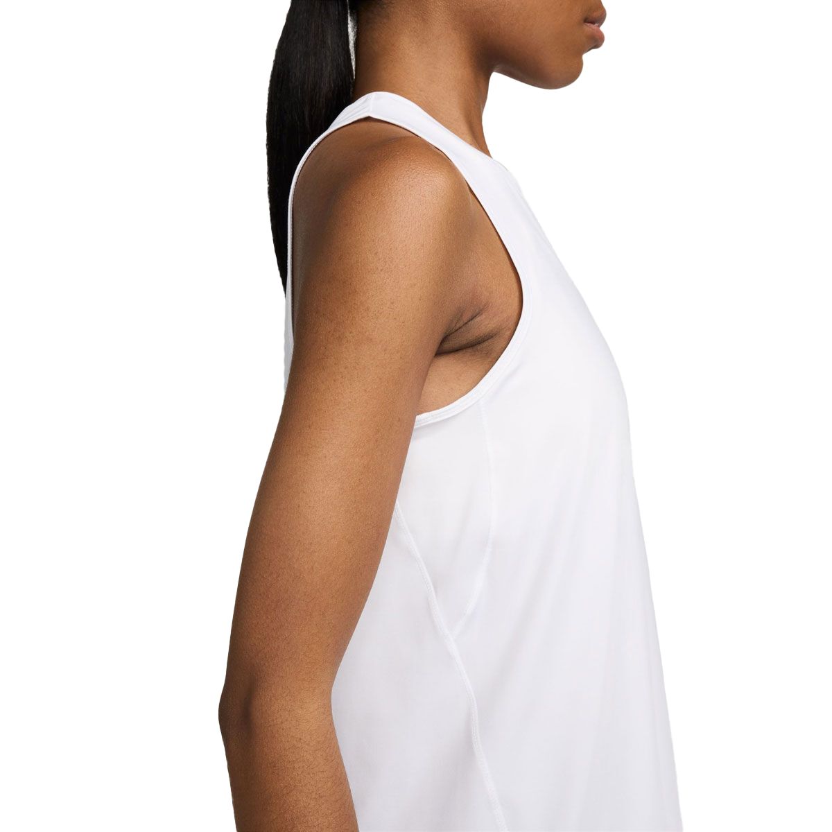 Nike Plus Womens One Classic Dri-FIT Tank - White slider