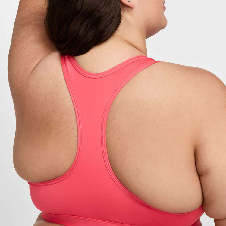 Nike Plus Womens Swoosh Medium Support Sports Bra - Pink slider