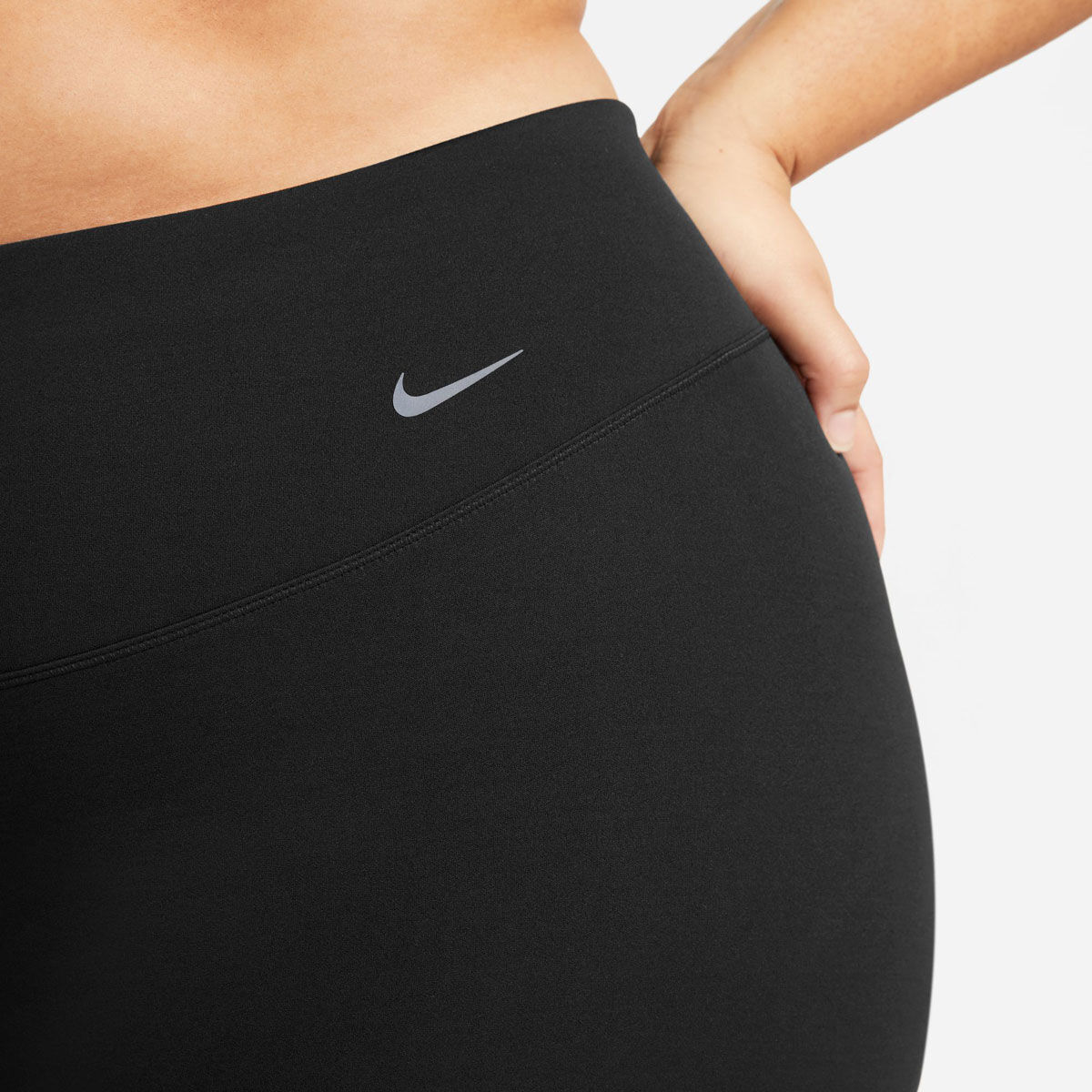 Nike Plus Womens Zenvy Dri-FIT High Rise 7/8 Tights - Black slider