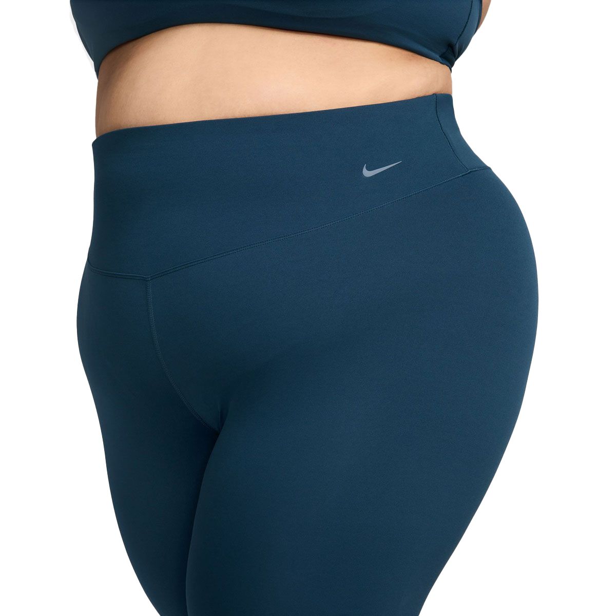 Nike Plus Womens Zenvy Dri-FIT High Rise 7/8 Tights - Navy slider