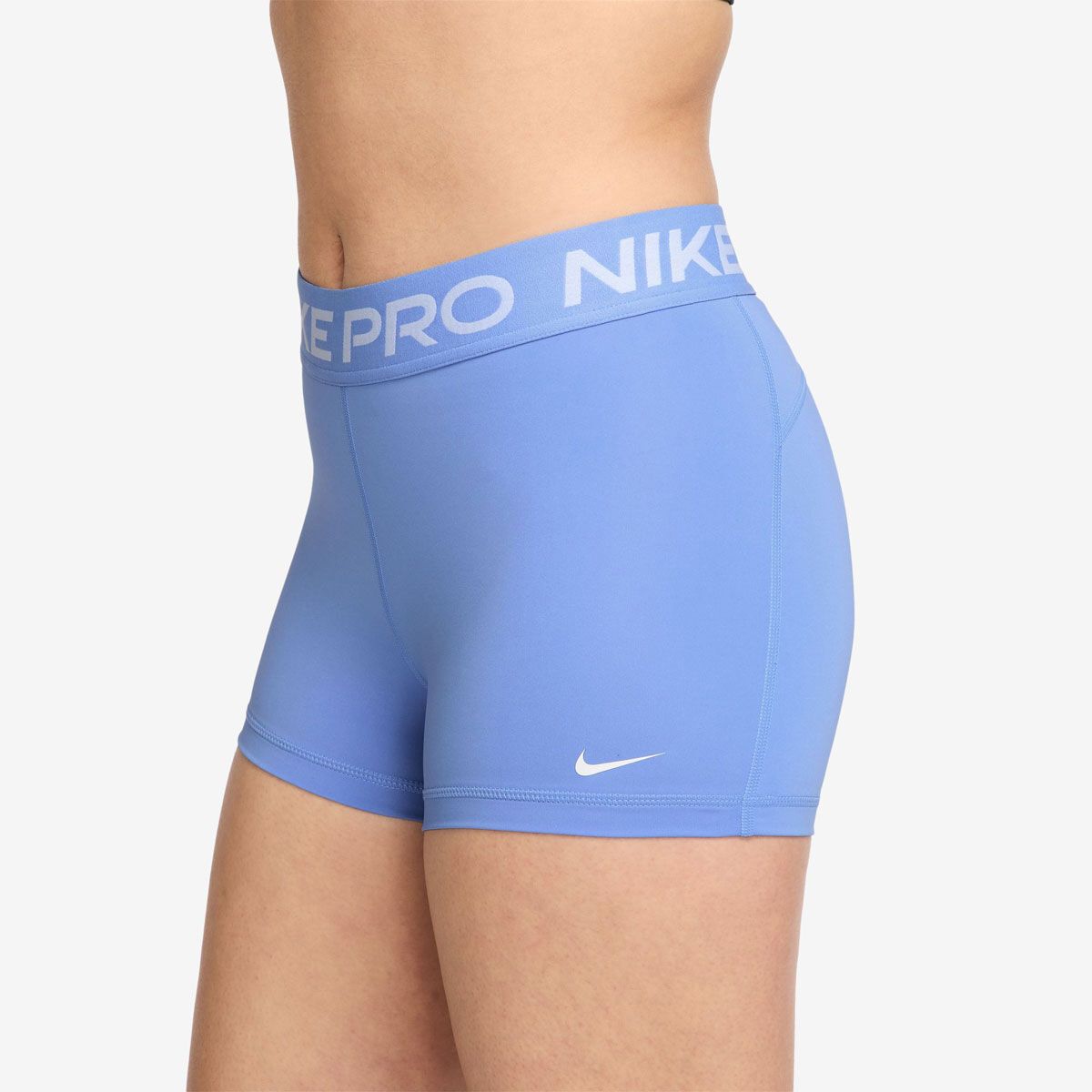 Nike Pro Womens 365 Dri-FIT 3 Inch Short Tights - Grey slider