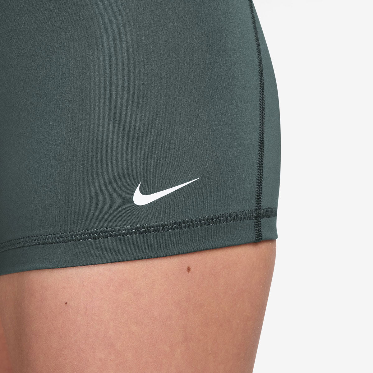 Nike Pro Womens 365 Dri-FIT 3 Inch Short Tights - Grey slider