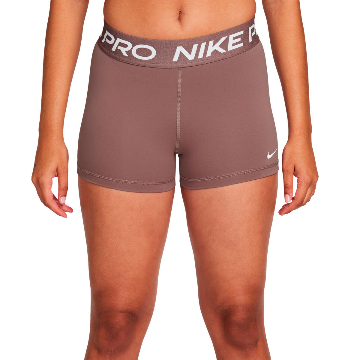 Nike Pro Womens 365 Dri-FIT 3 Inch Short Tights - Grey slider