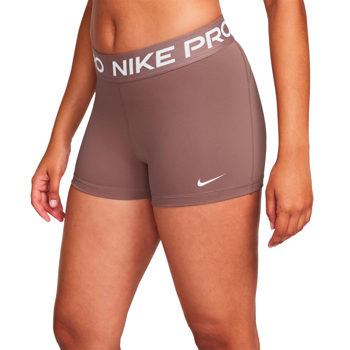 Nike Pro Womens 365 Dri-FIT 3 Inch Short Tights - Grey slider