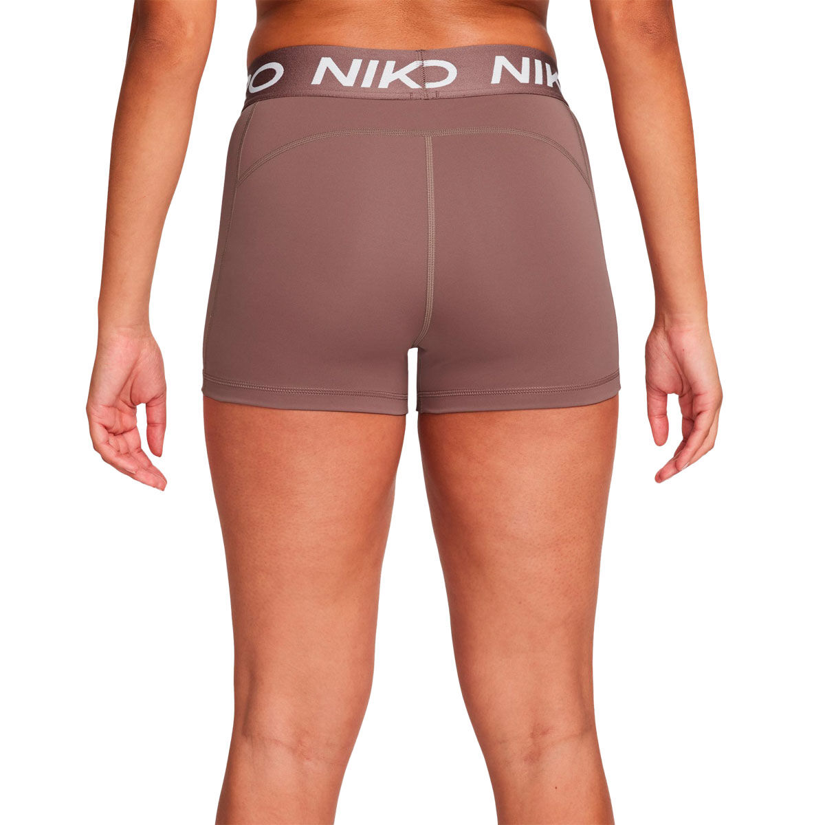 Nike Pro Womens 365 Dri-FIT 3 Inch Short Tights - Grey slider