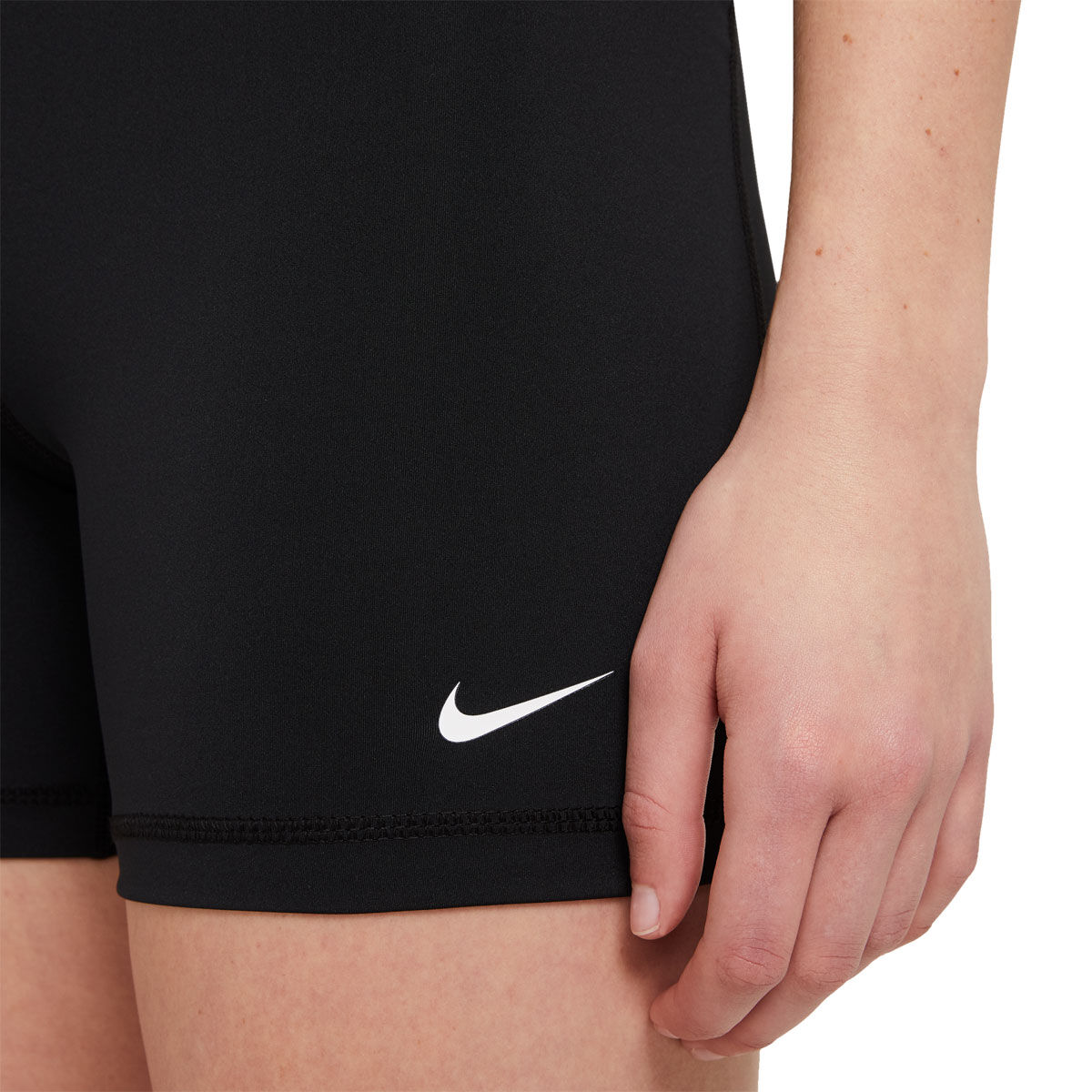 Nike Pro Womens 365 Dri-FIT 5 Inch Short Tights - Black slider