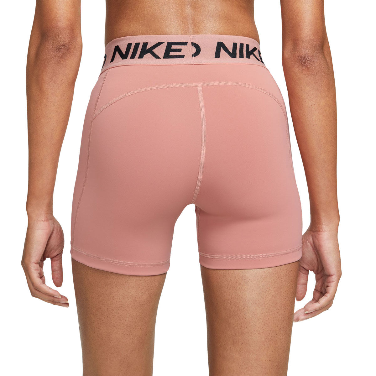 Nike Pro Womens 365 Dri-FIT 5 Inch Short Tights - Rose slider