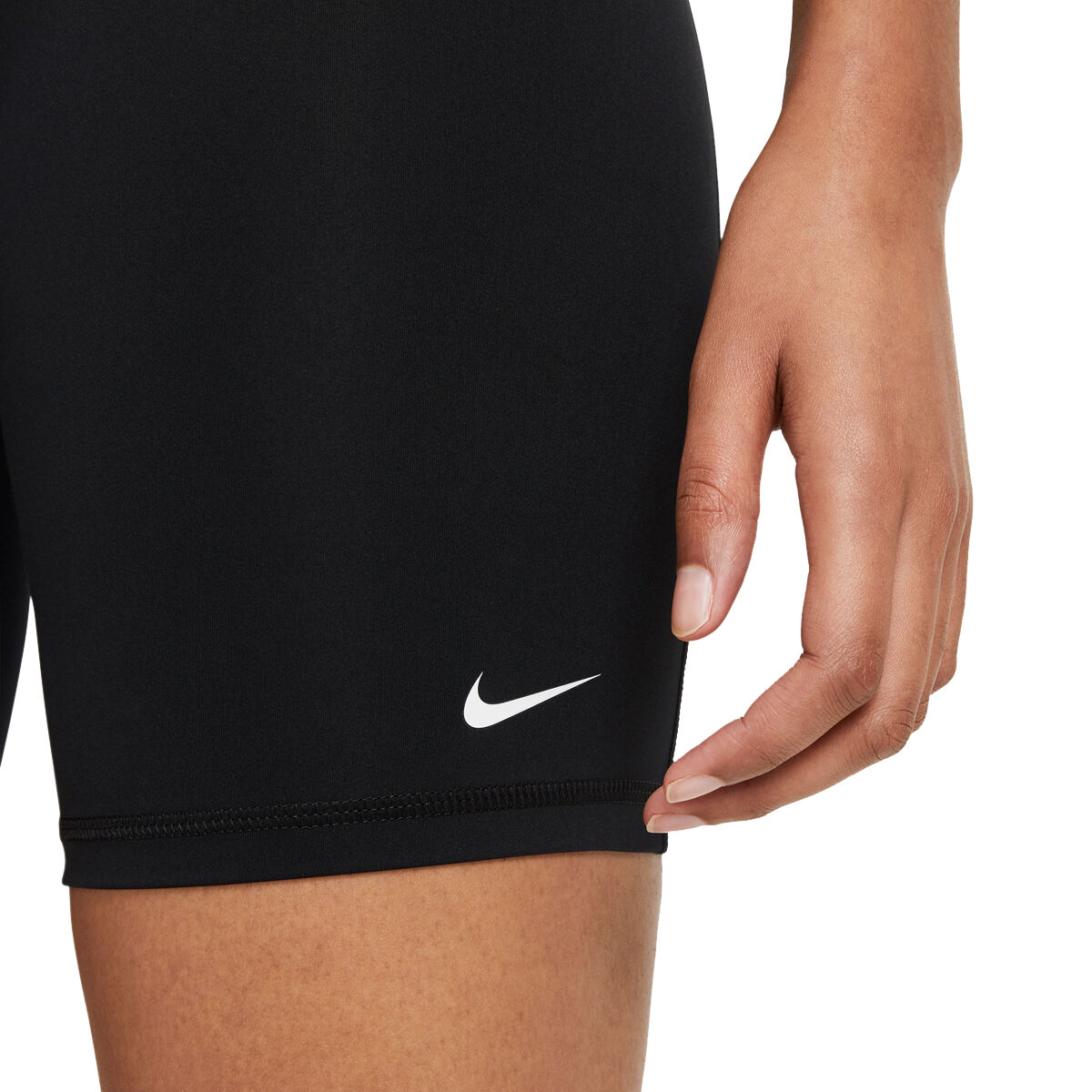 Nike Pro Womens 365 Dri-FIT 8 inch Short Tights - Black slider