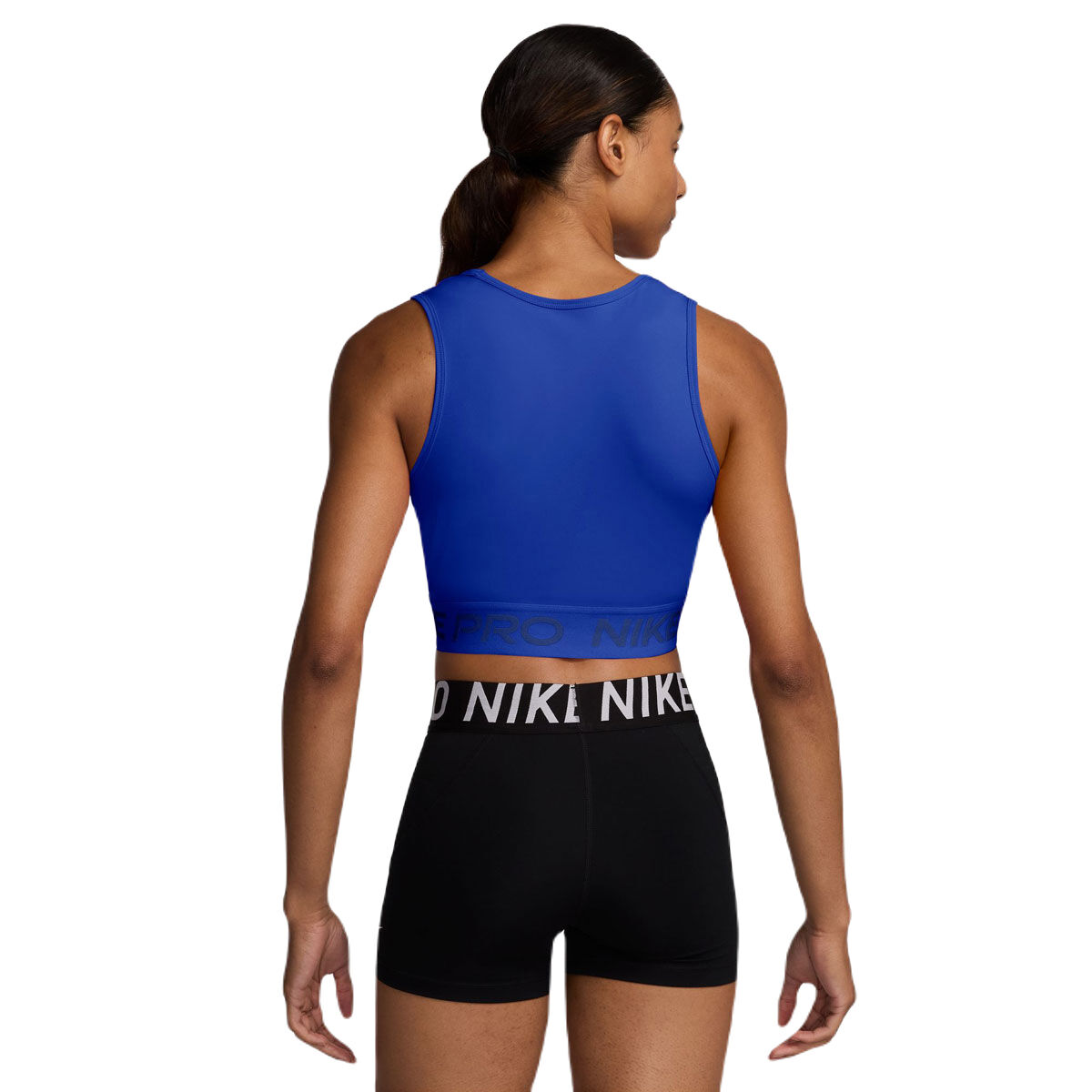 Nike Pro Womens 365 Dri-FIT Crop Tank - Fuschia slider