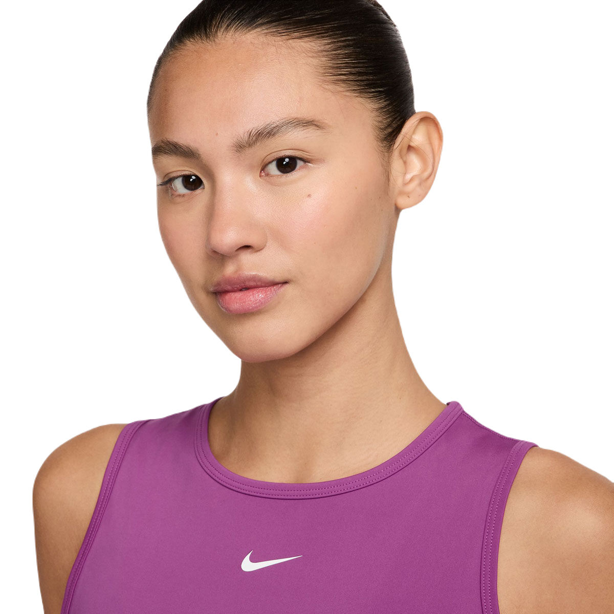 Nike Pro Womens 365 Dri-FIT Crop Tank - Fuschia slider