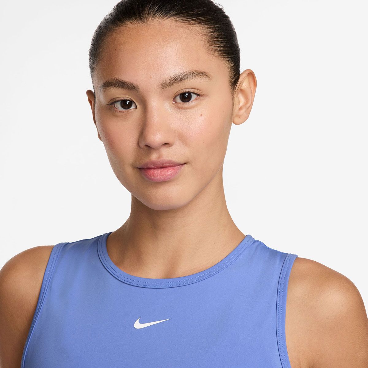 Nike Pro Womens 365 Dri-FIT Cropped Tank - Blue slider