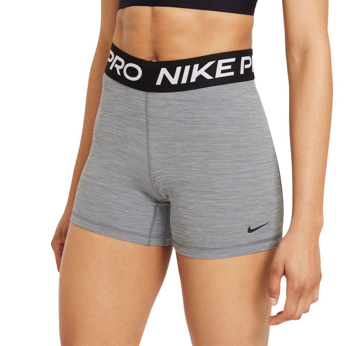 Nike Pro Womens 365 Dri-FIT Training Short Tights Grey XL - Grey