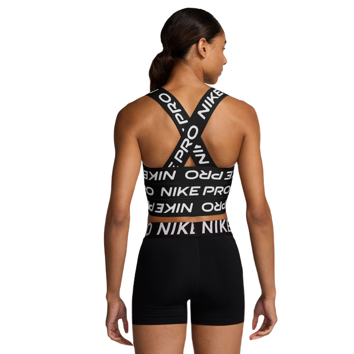 Nike Pro Womens Bandage Tank - Black slider