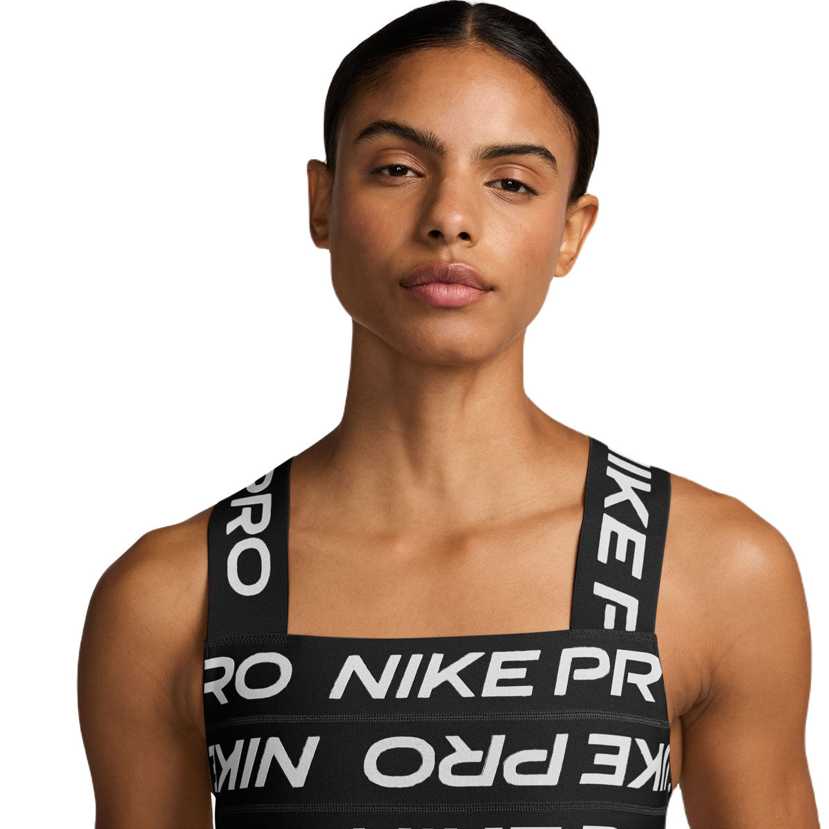 Nike Pro Womens Bandage Tank - Black slider