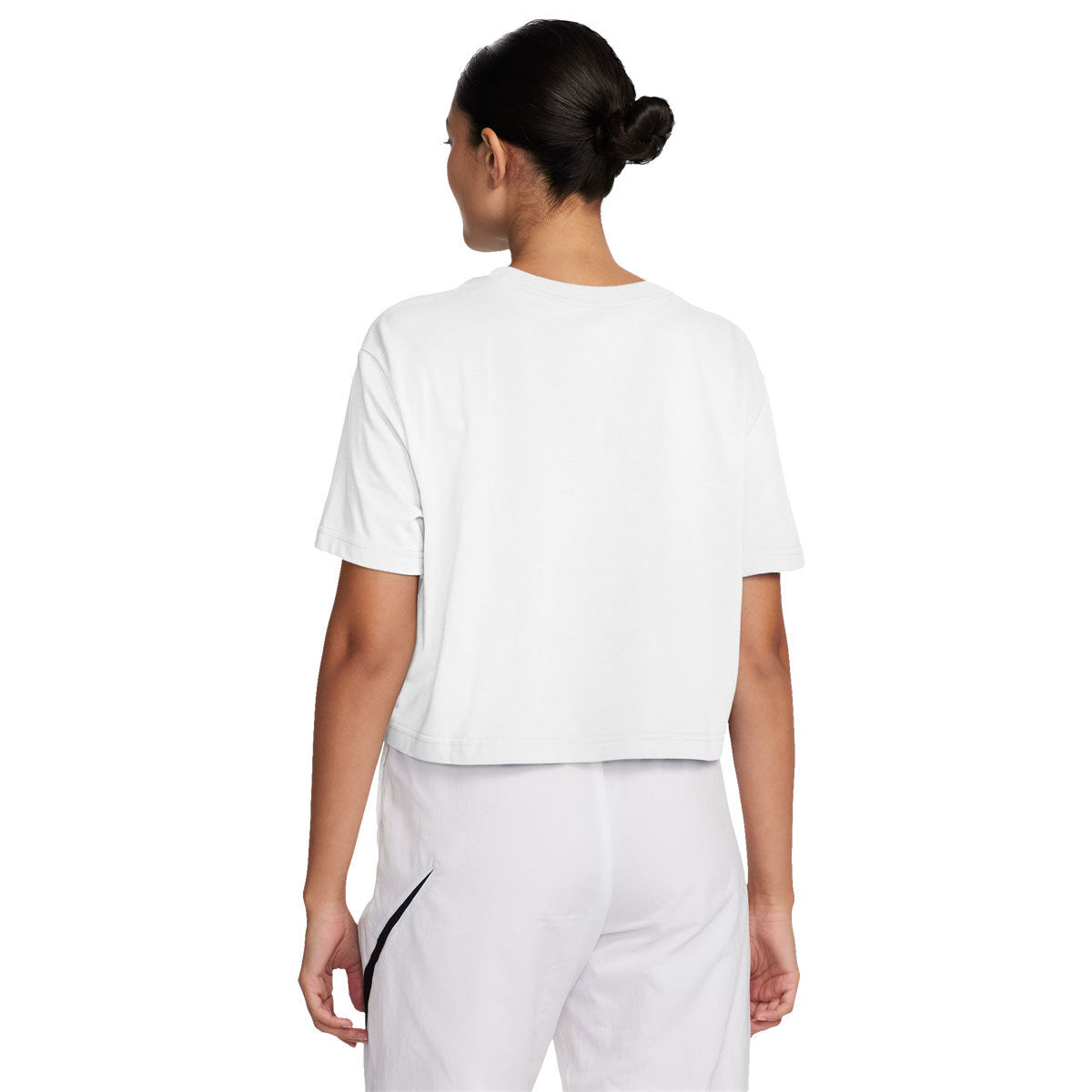 Nike Pro Womens Dri-FIT Graphic Training Tee - White slider