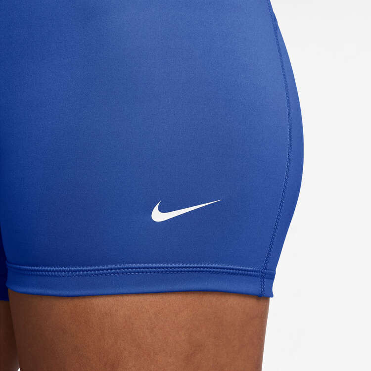 Nike Pro Womens Sculpt Dri-FIT High Rise 3 Inch Short Tights - Blue slider