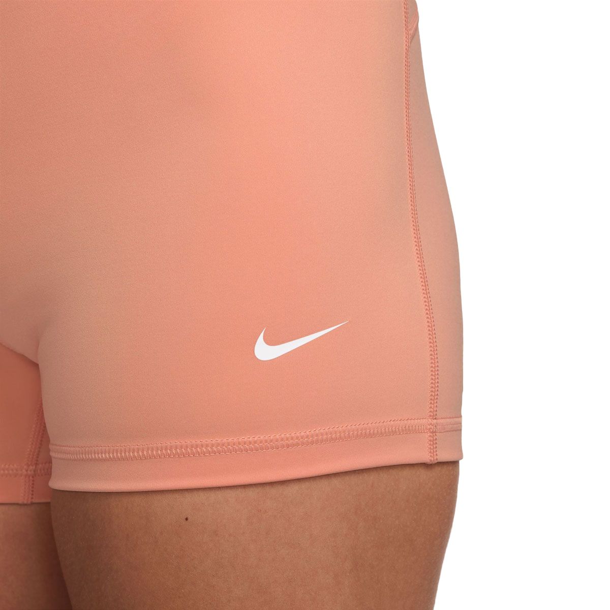 Nike Pro Womens Sculpt Dri-FIT High Rise 3 Inch Short Tights Apricot M - Apricot slider