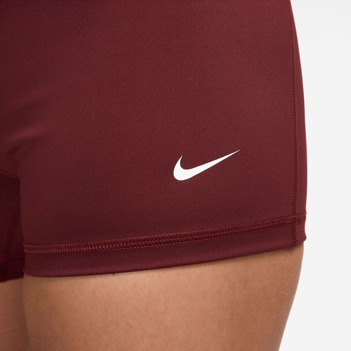 Nike Pro Womens Sculpt Dri-FIT High Rise 3 Inch Shorts - Red slider