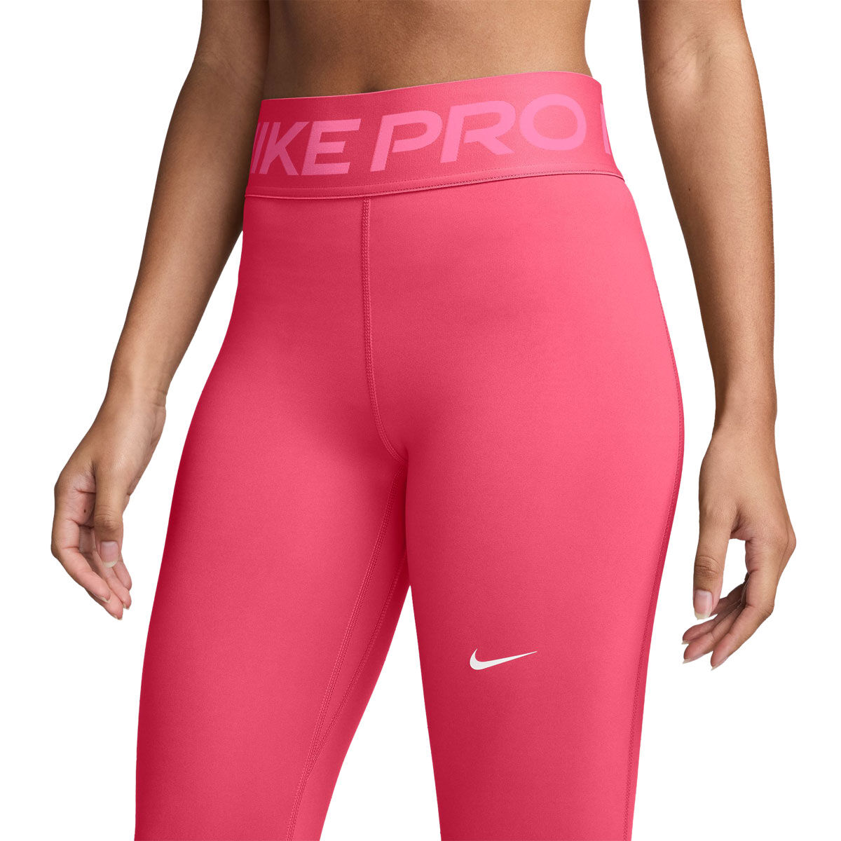 Nike Pro Womens Sculpt Dri-FIT High Rise Full Length Tights - Black/White slider