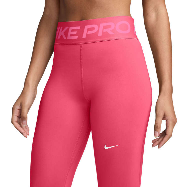 Nike Pro Womens Sculpt Dri-FIT High Rise Full Length Tights - Pink slider