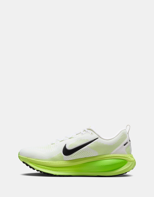 Nike Vomero 18 - Men's Running Shoes - White, Black, Barely Volt & Volt