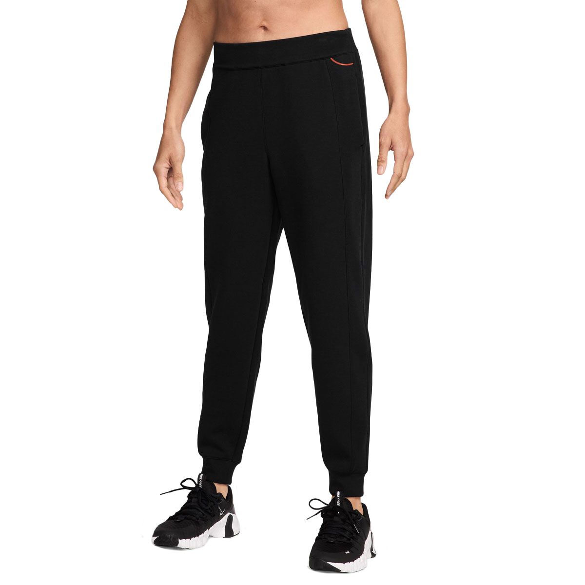 Nike Womens 24.7 ImpossiblySoft Women's Dri-FIT Mid-Rise Joggers - Brown slider