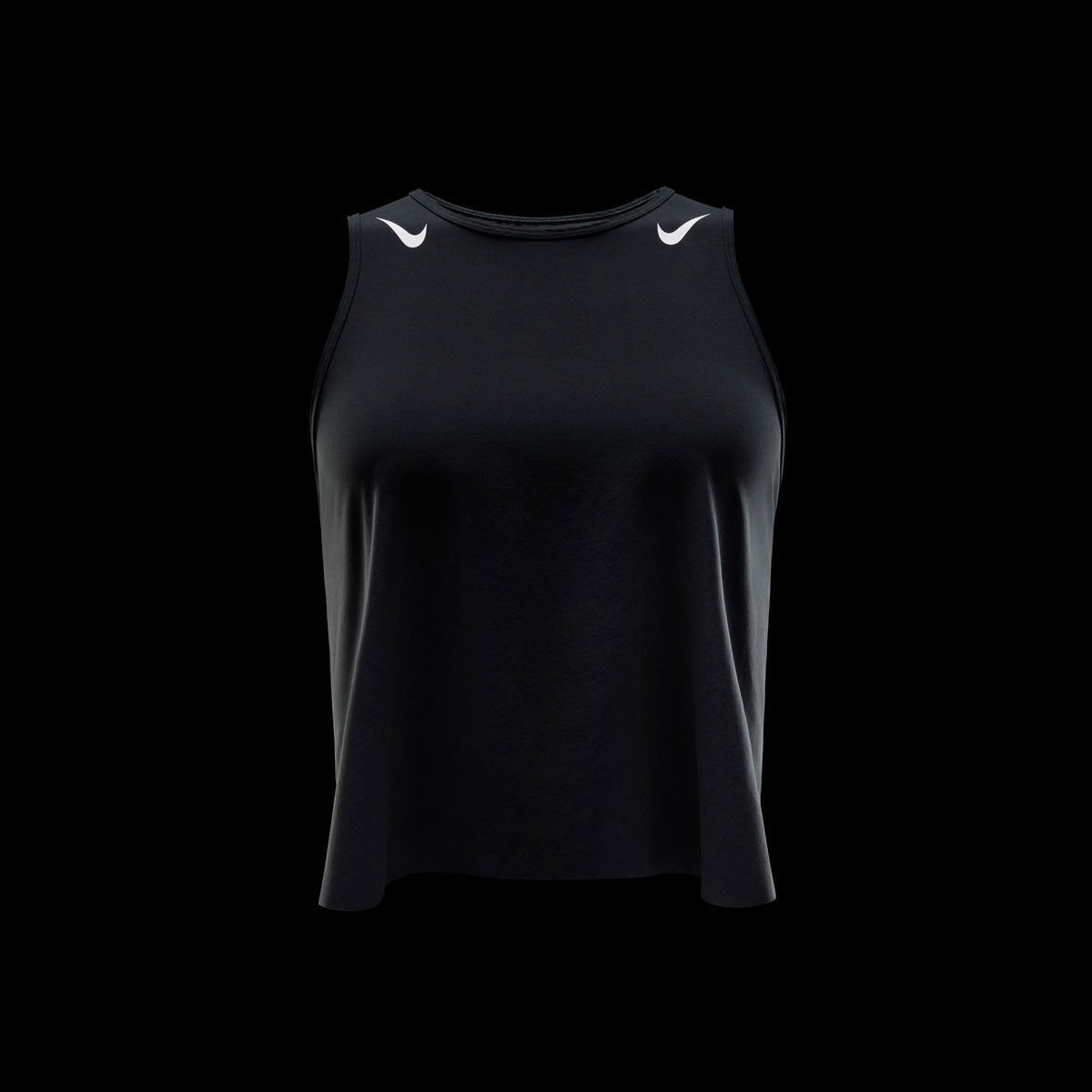 Nike Womens AeroSwift Dri-FIT ADV Crop Tank - Black slider