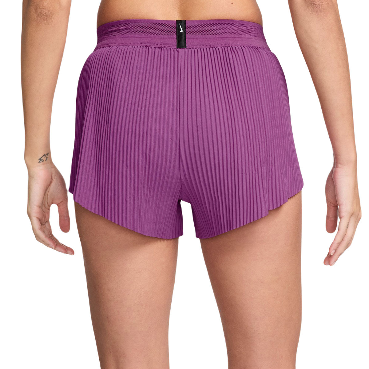 Nike Womens AeroSwift Dri-FIT ADV Mid Rise 3 Inch Running Shorts - Fuschia slider