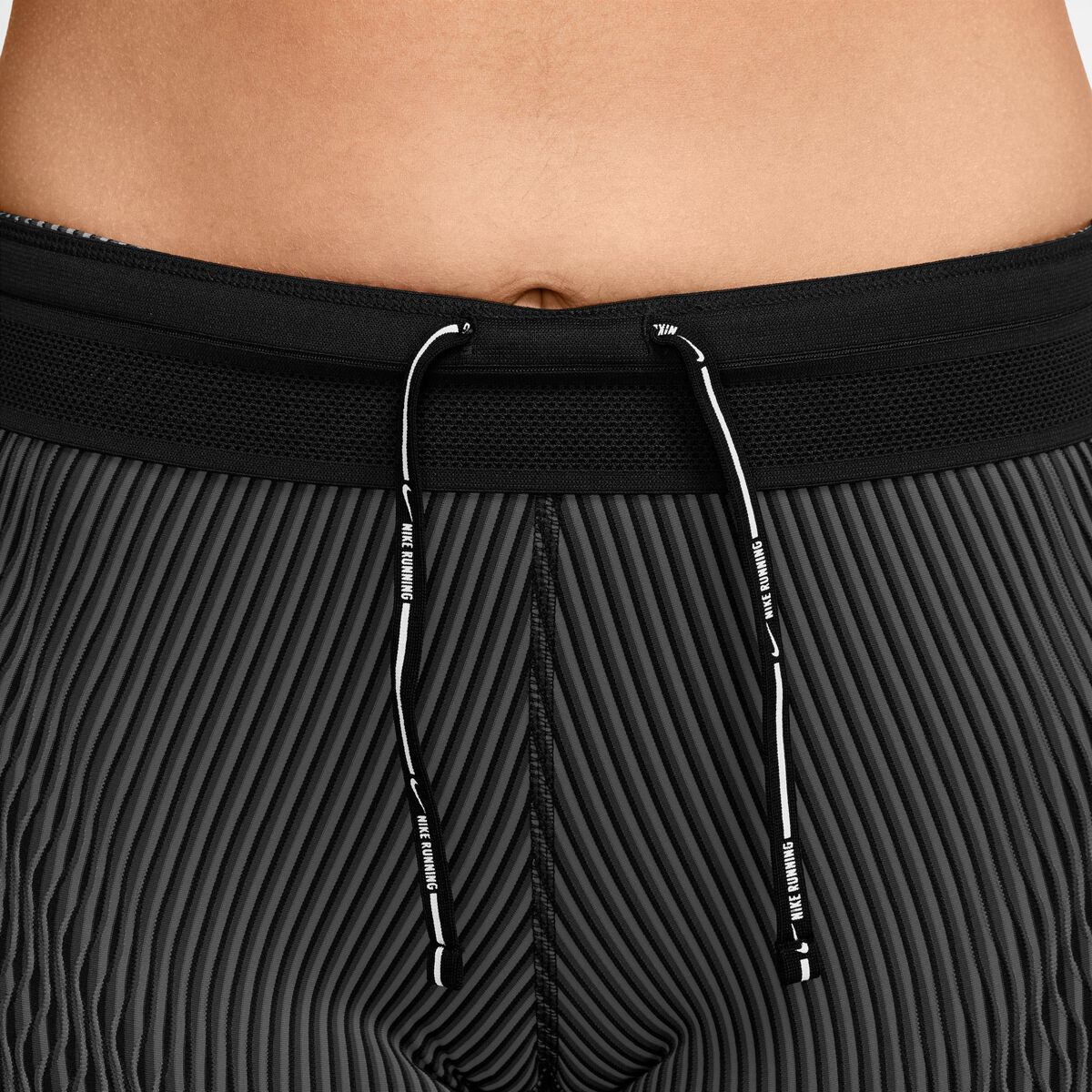 Nike Womens AeroSwift Dri-FIT ADV Mid Rise 5 Inch Running Short Tights - Black slider