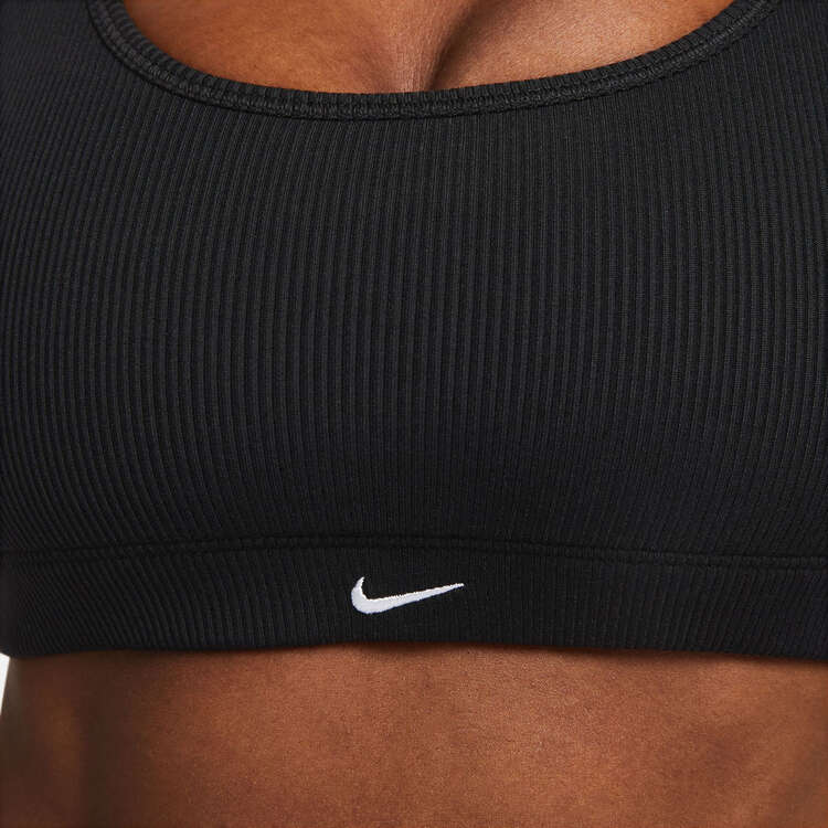 Nike Womens Dri-FIT Alate All U Ribbed Sports Bra - Pink slider