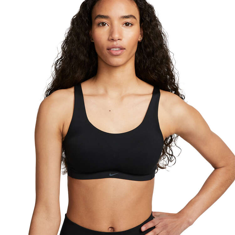 Nike Womens Dri-FIT Alate Coverage Light Support Sports Bra - Taupe slider