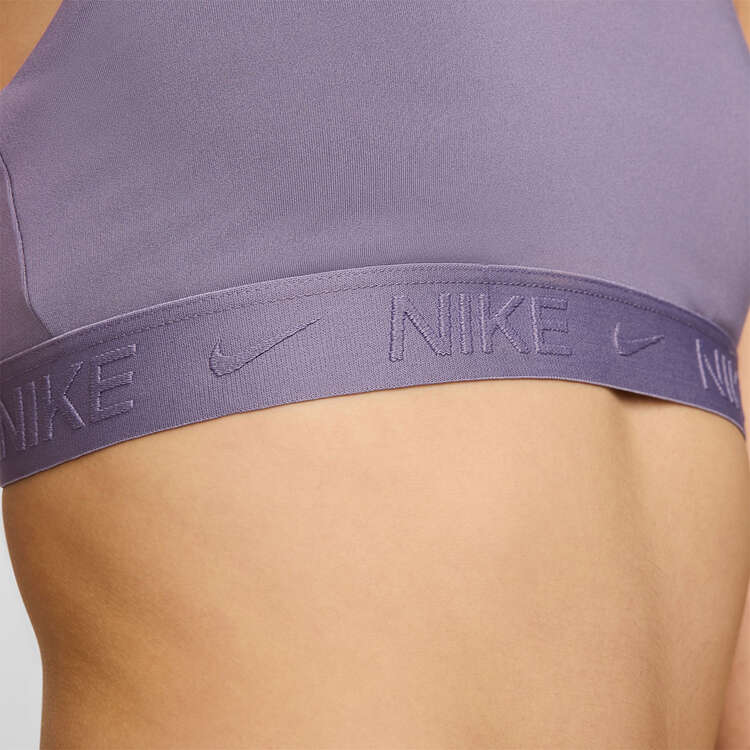 Nike Womens Dri-FIT Indy Padded Light Support Sports Bra - Purple slider