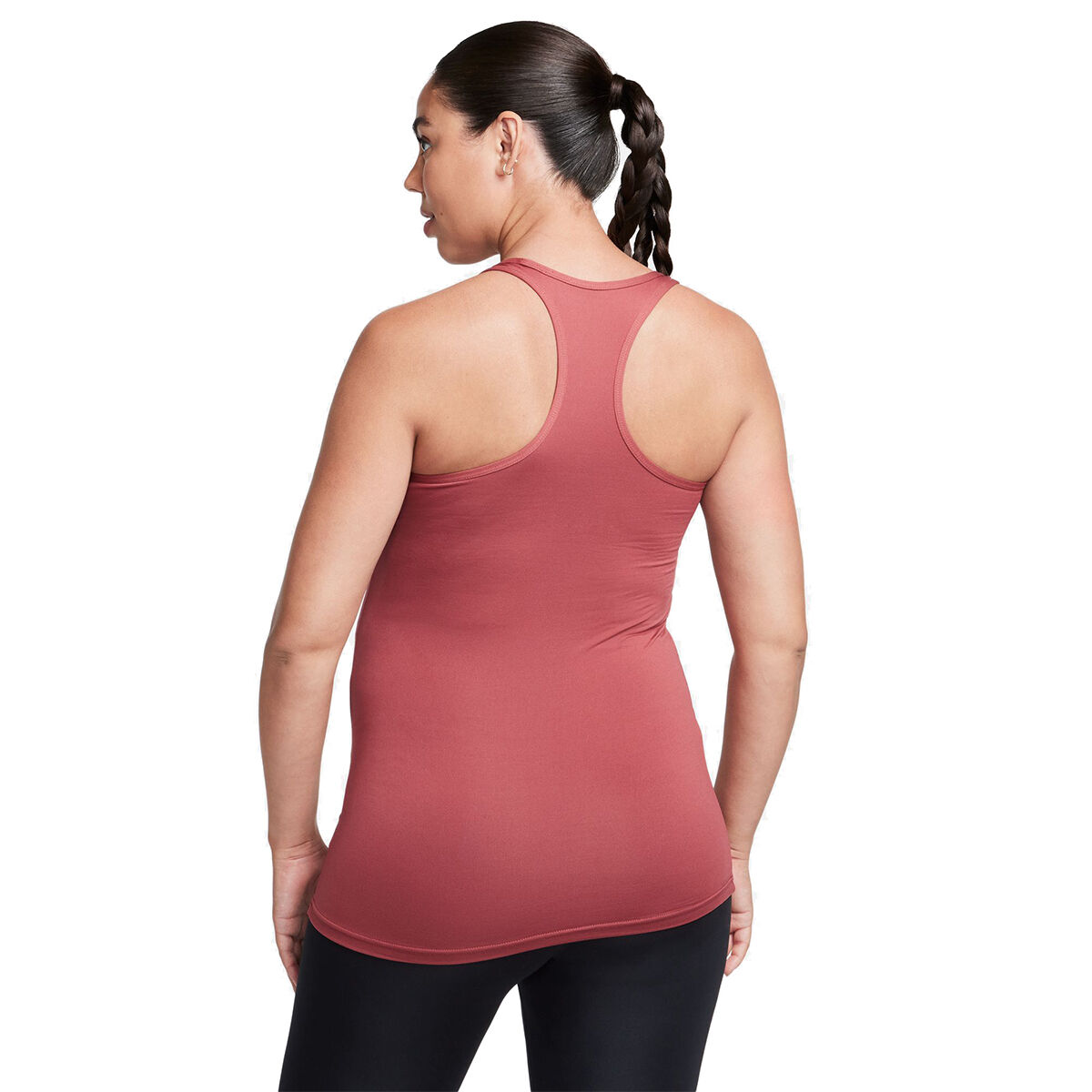 Nike Womens Dri-FIT Maternity Tank - Mauve slider