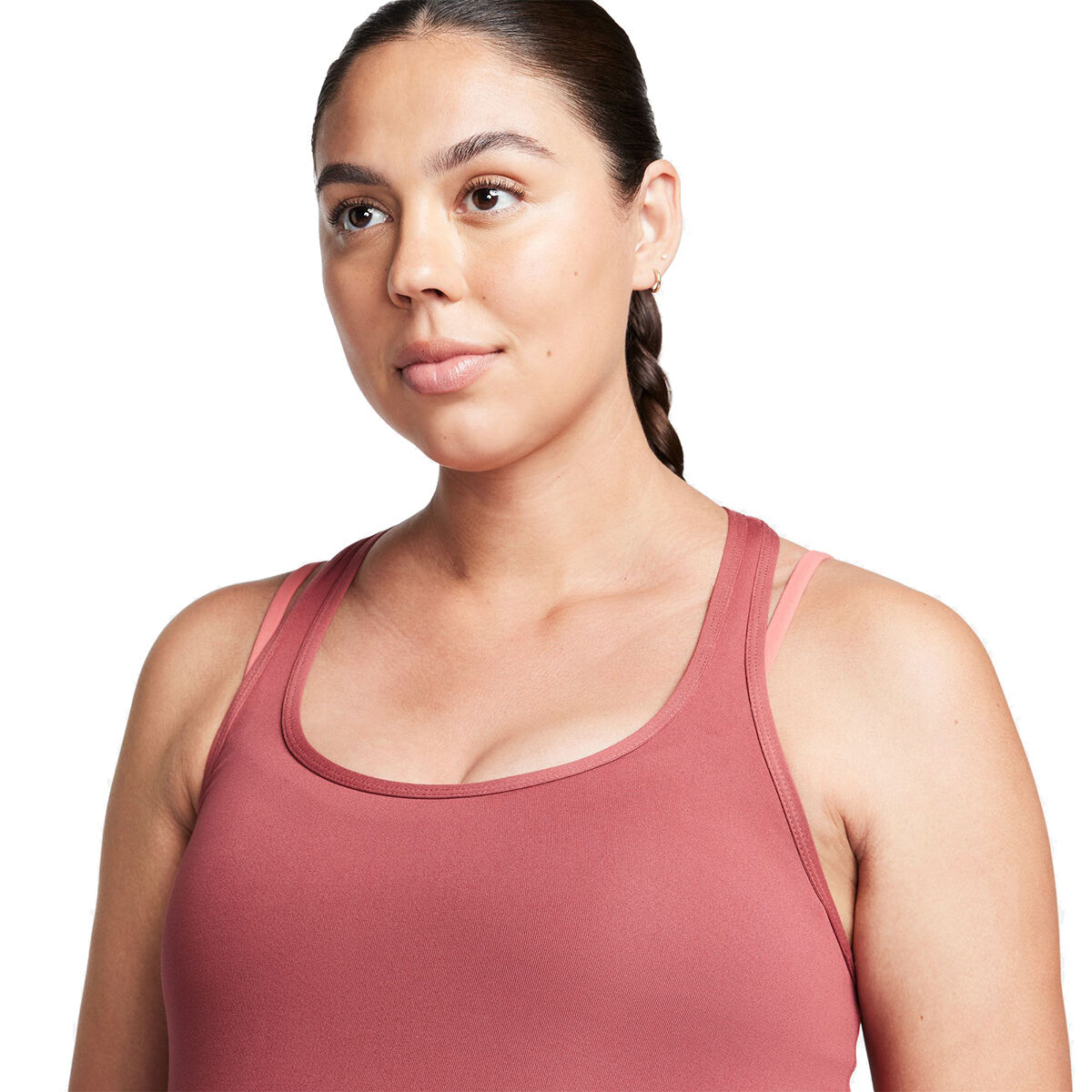 Nike Womens Dri-FIT Maternity Tank - Mauve slider