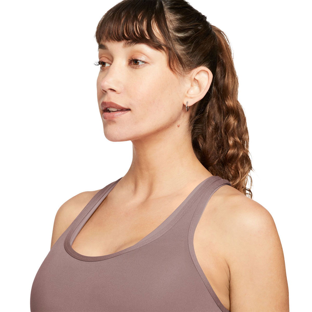 Nike Womens Dri-FIT Maternity Tank - Mauve slider