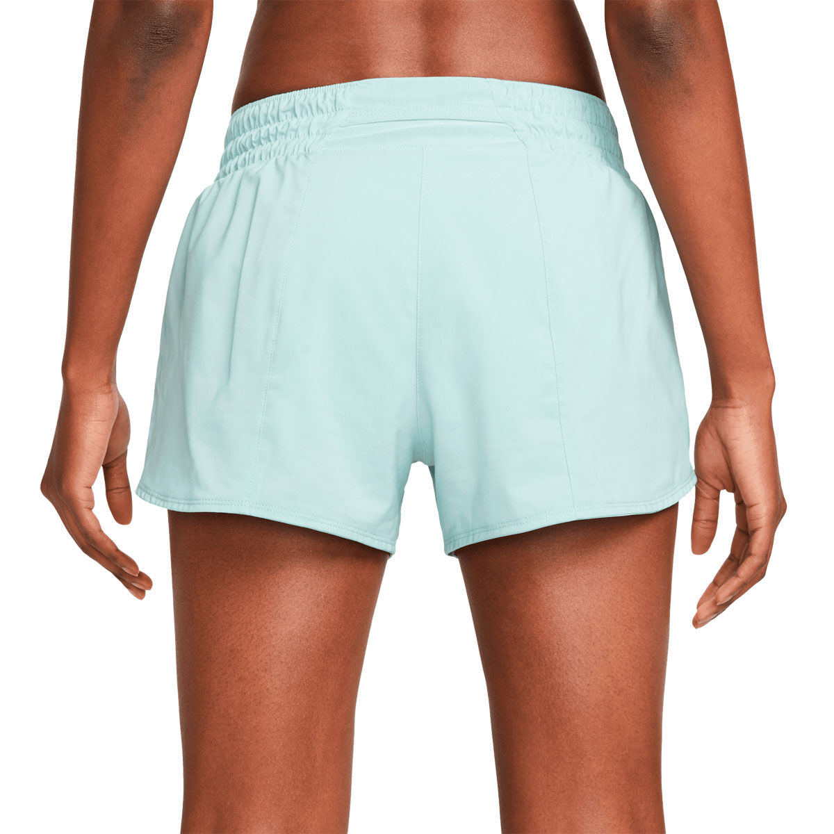 Nike Womens Dri-FIT One 3 Inch Brief Lined Shorts - Blue slider