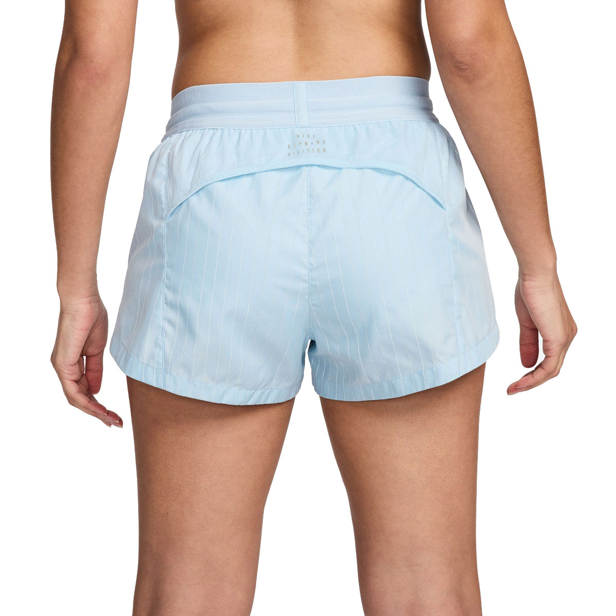 Nike Womens Dri-FIT Run Division Reflective 3 Inch Brief-Lined Running Shorts - Blue slider