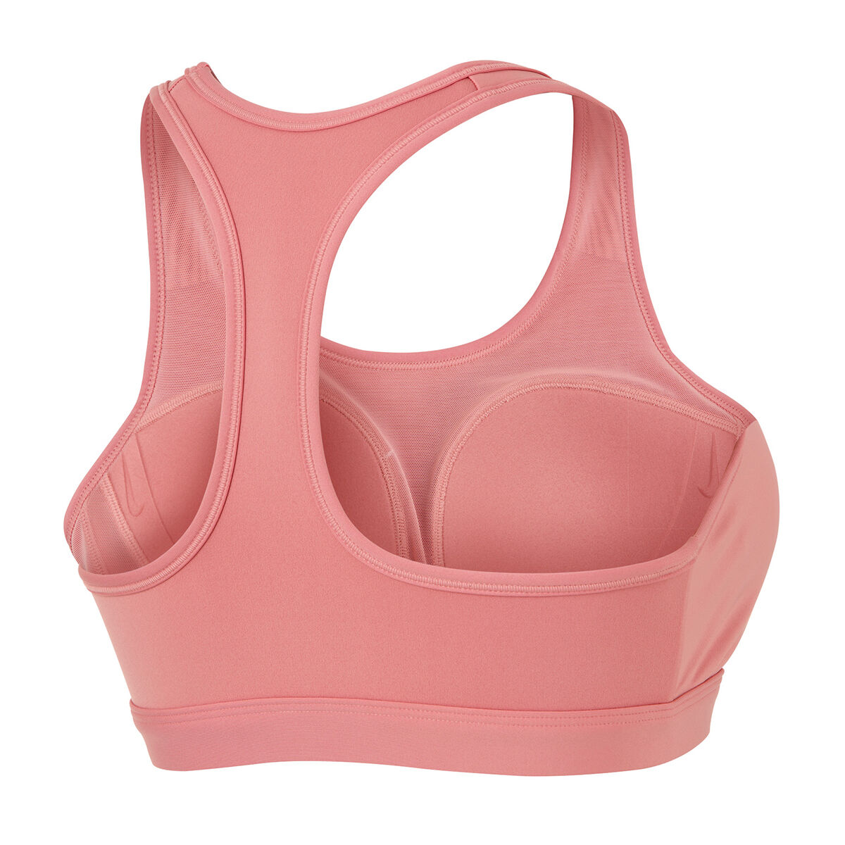 Nike Womens Dri-FIT Swoosh Medium Support Padded Sports Bra Rose XL - Rose slider