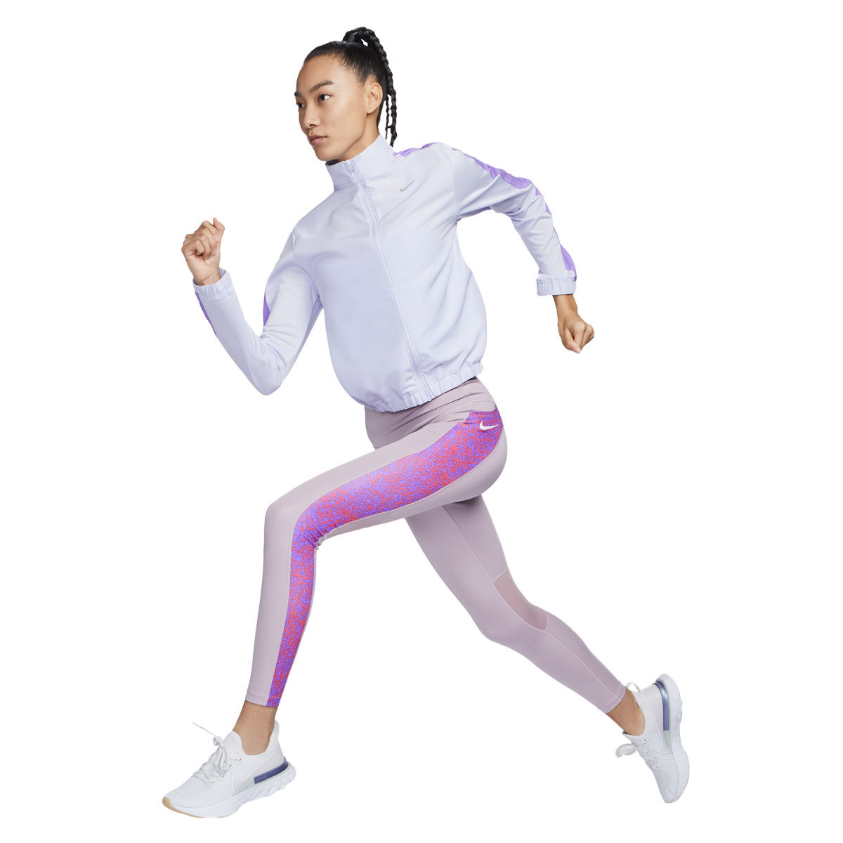 Nike Womens Dri-FIT Swoosh Run Jacket - Purple slider