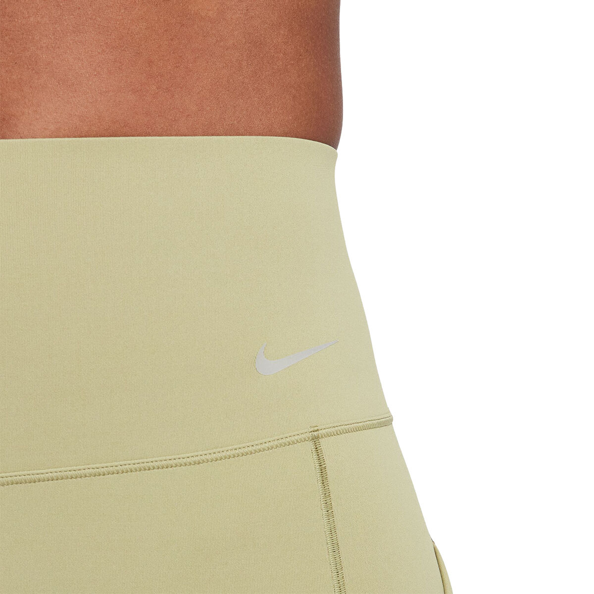 Nike Womens Universa Dri-FIT High Rise 8 Inch Short Tights - Green slider