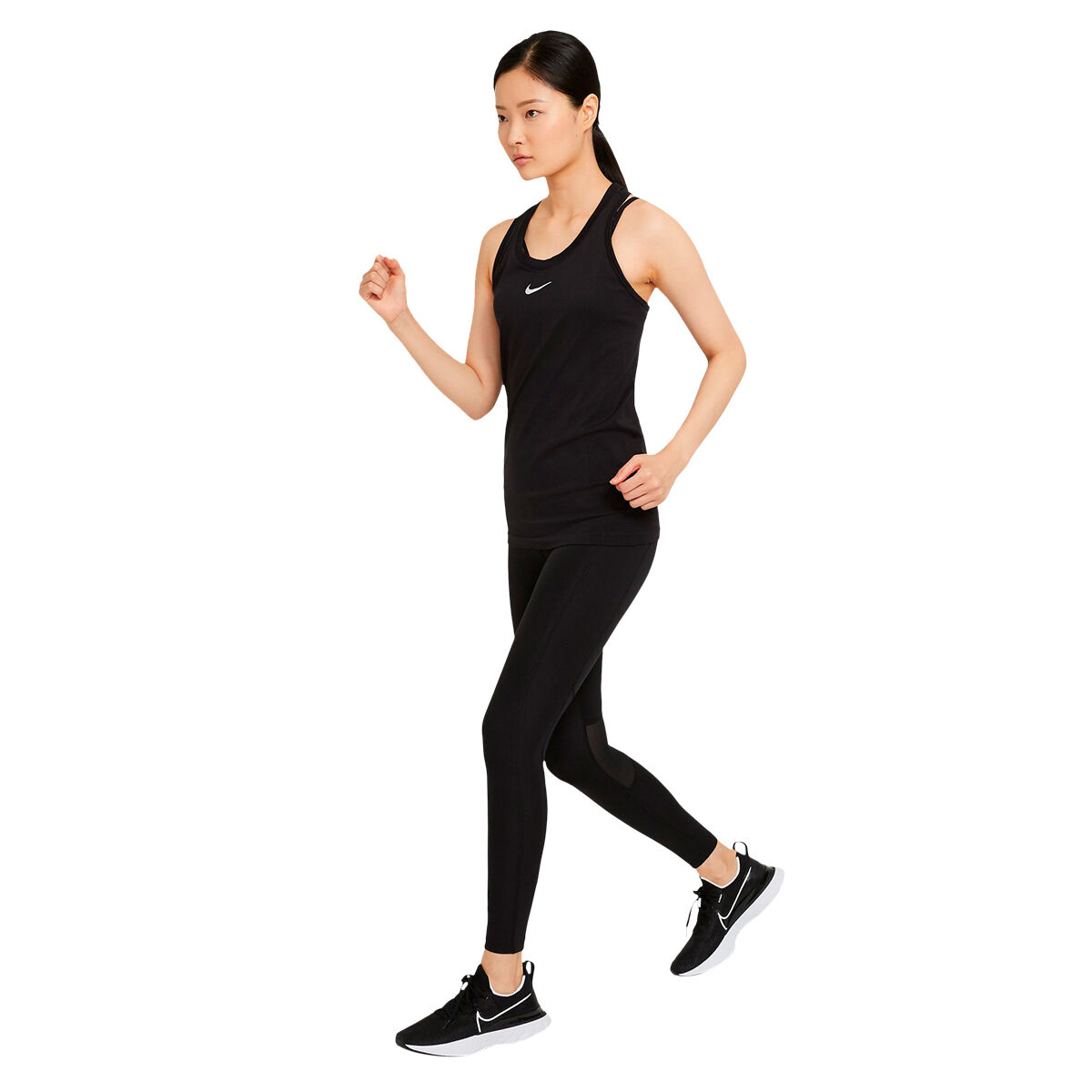 Nike Womens Epic Fast Dri-FIT Mid Rise 7/8 Tights - Black slider