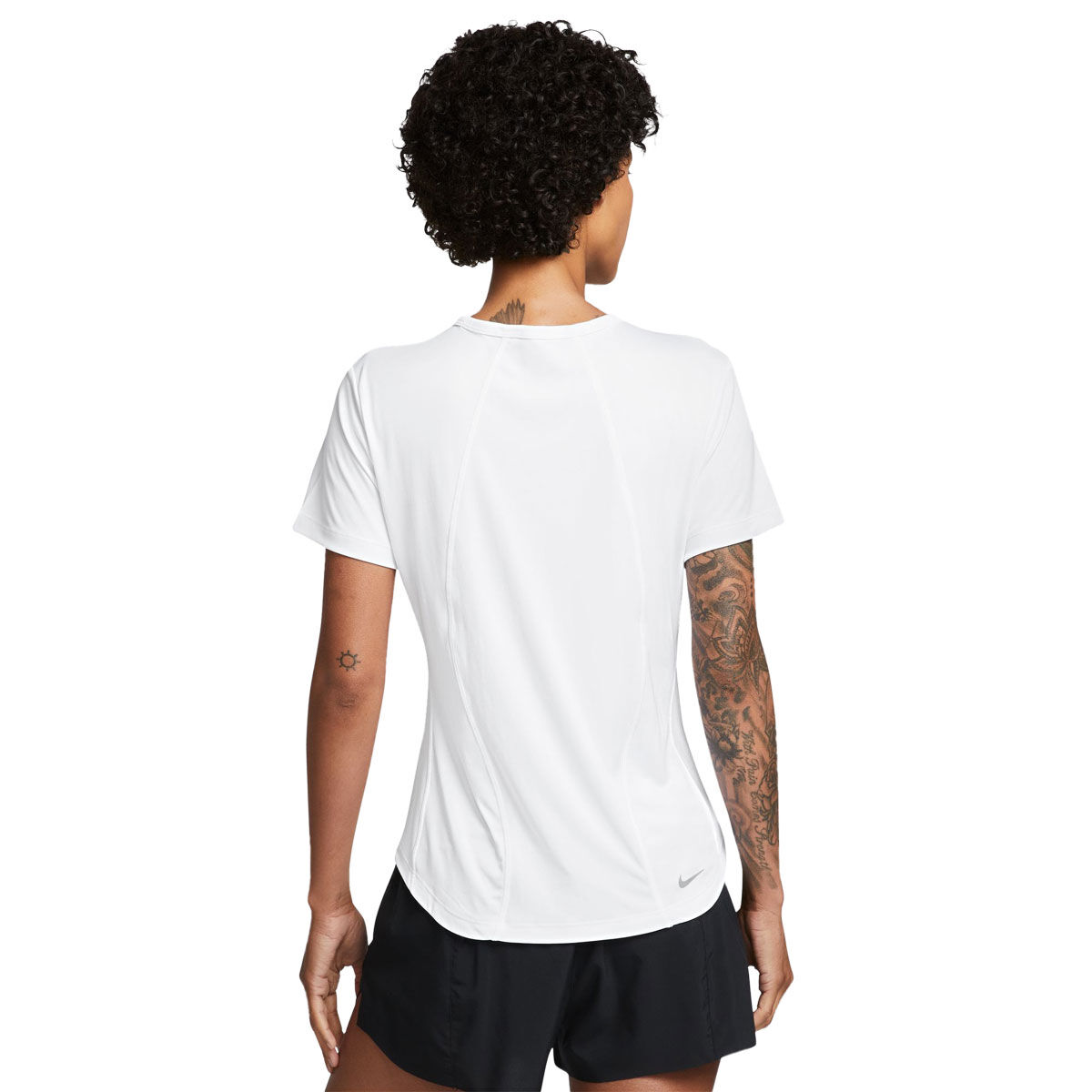 Nike Womens Fast Dri-FIT Running Tee - White slider