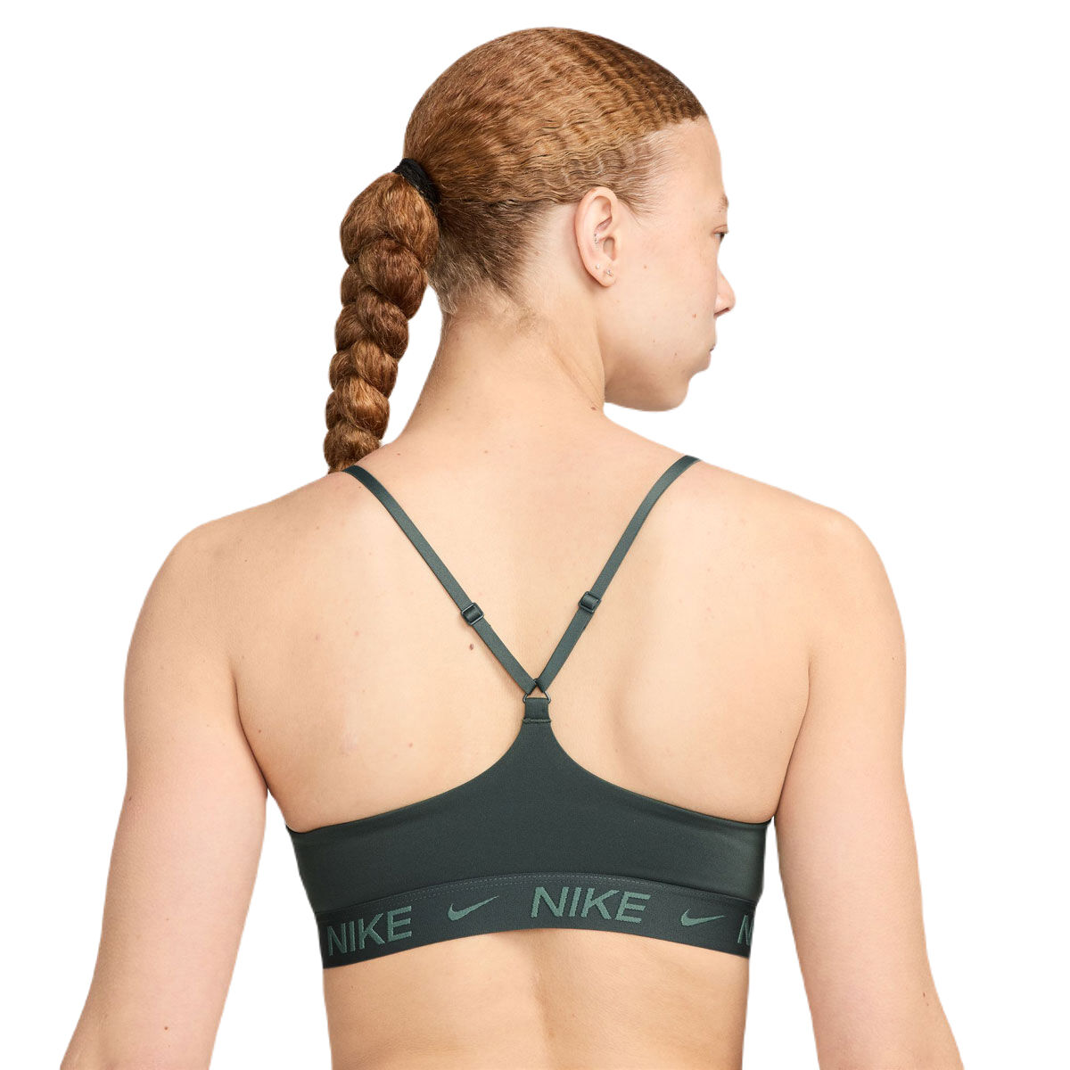 Nike Womens Indy Dri-FIT Light Support Padded Sports Bra - Black slider