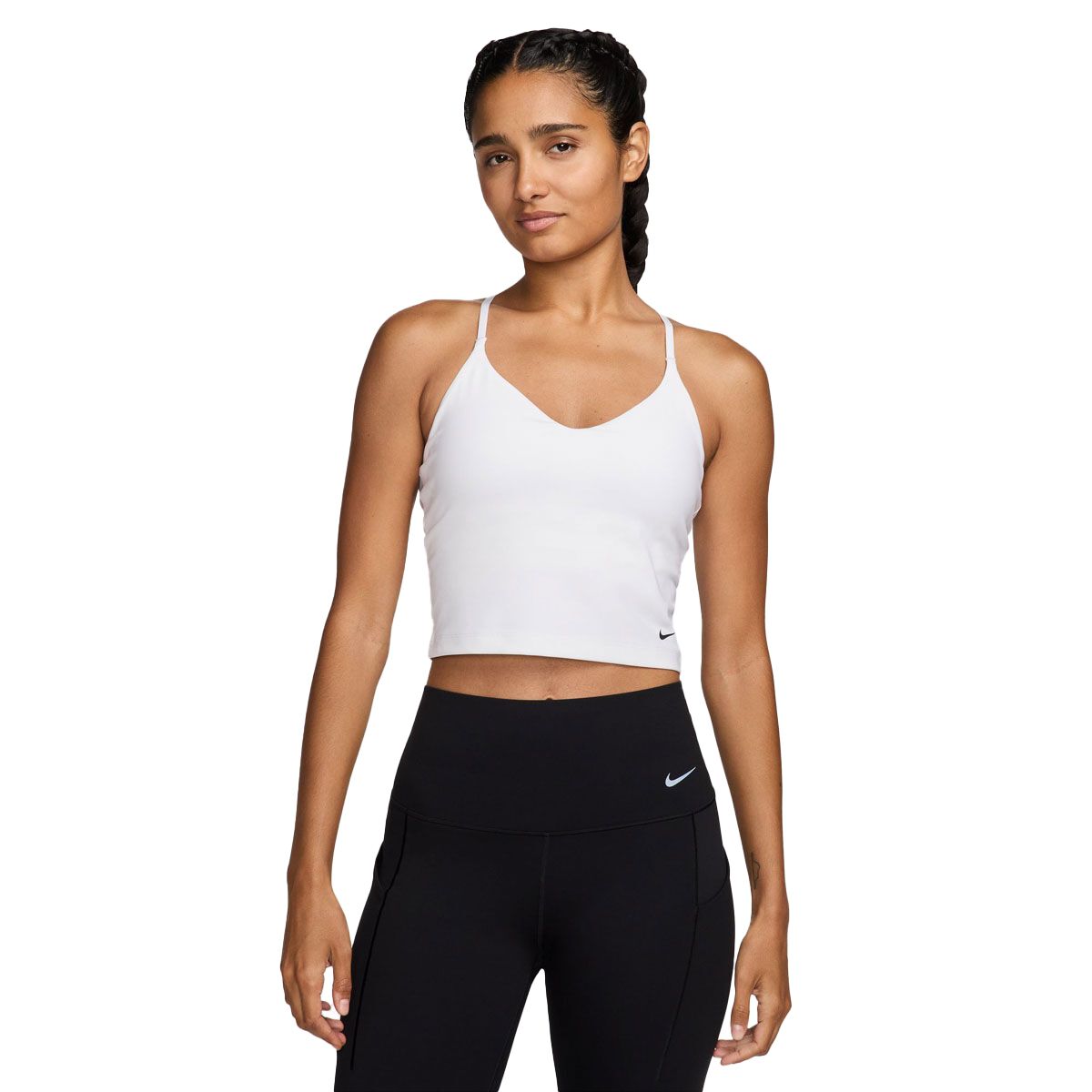 Nike Womens Indy Light Support Padded Sports Bra - Black slider