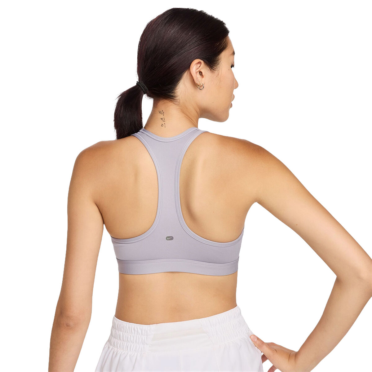 Nike Womens ITS Medium Support Sports Bra - Grey slider