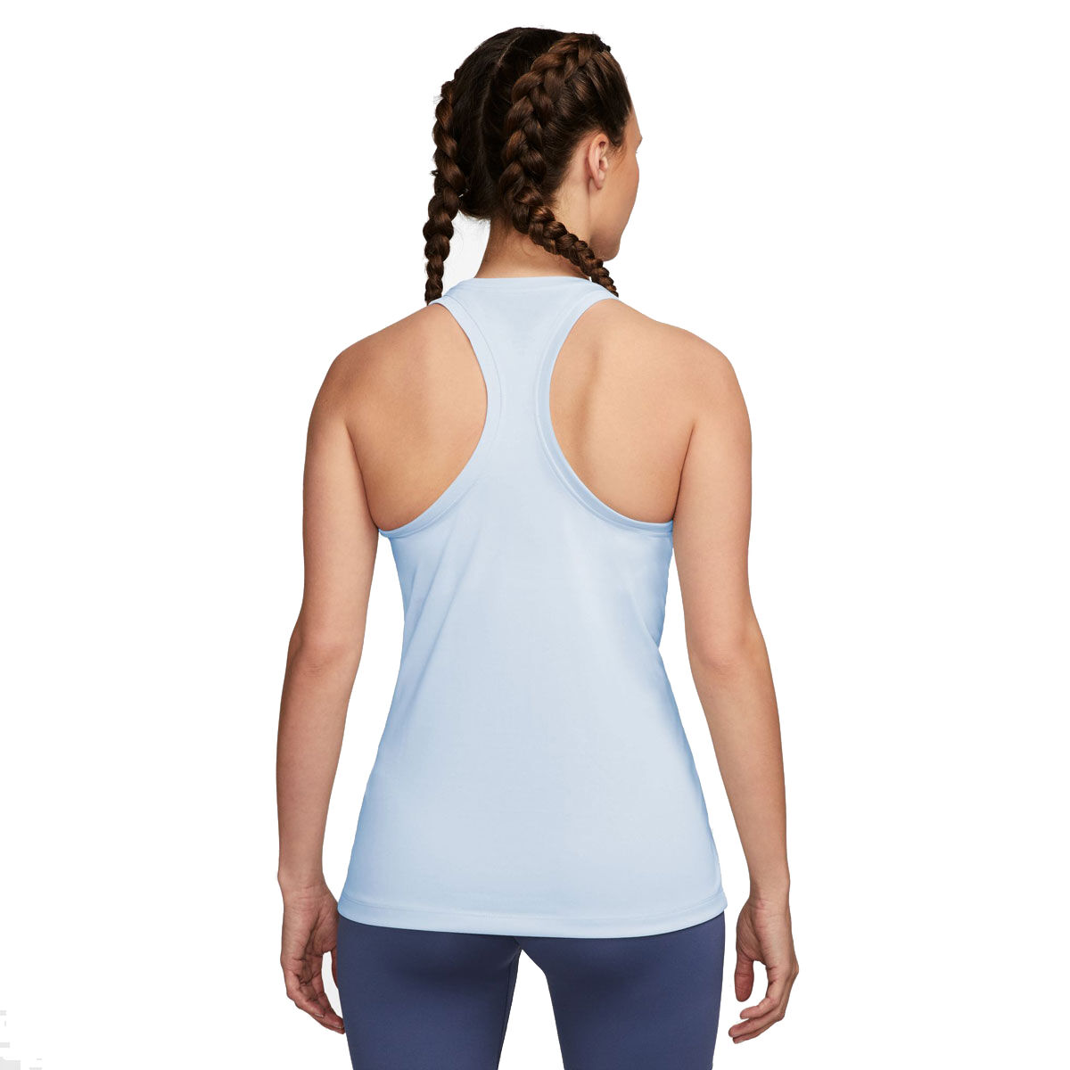 Nike Womens Legend Dri-FIT Racerback Tank Blue XL - Blue slider